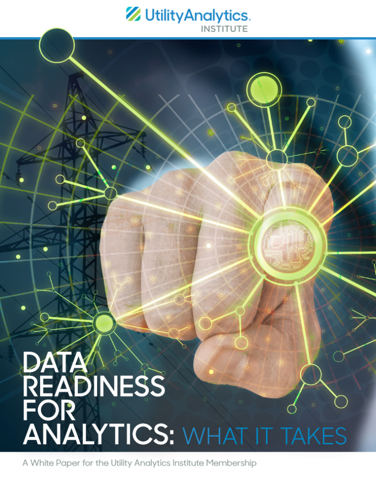 Data Readiness Report Utility Analytics Institute