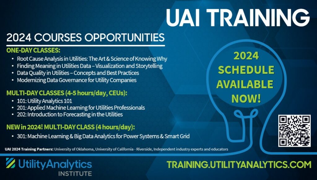 Exciting News For 2024 UAI Training Classes Utility Analytics Institute   2024 Registration Open 1024x581 